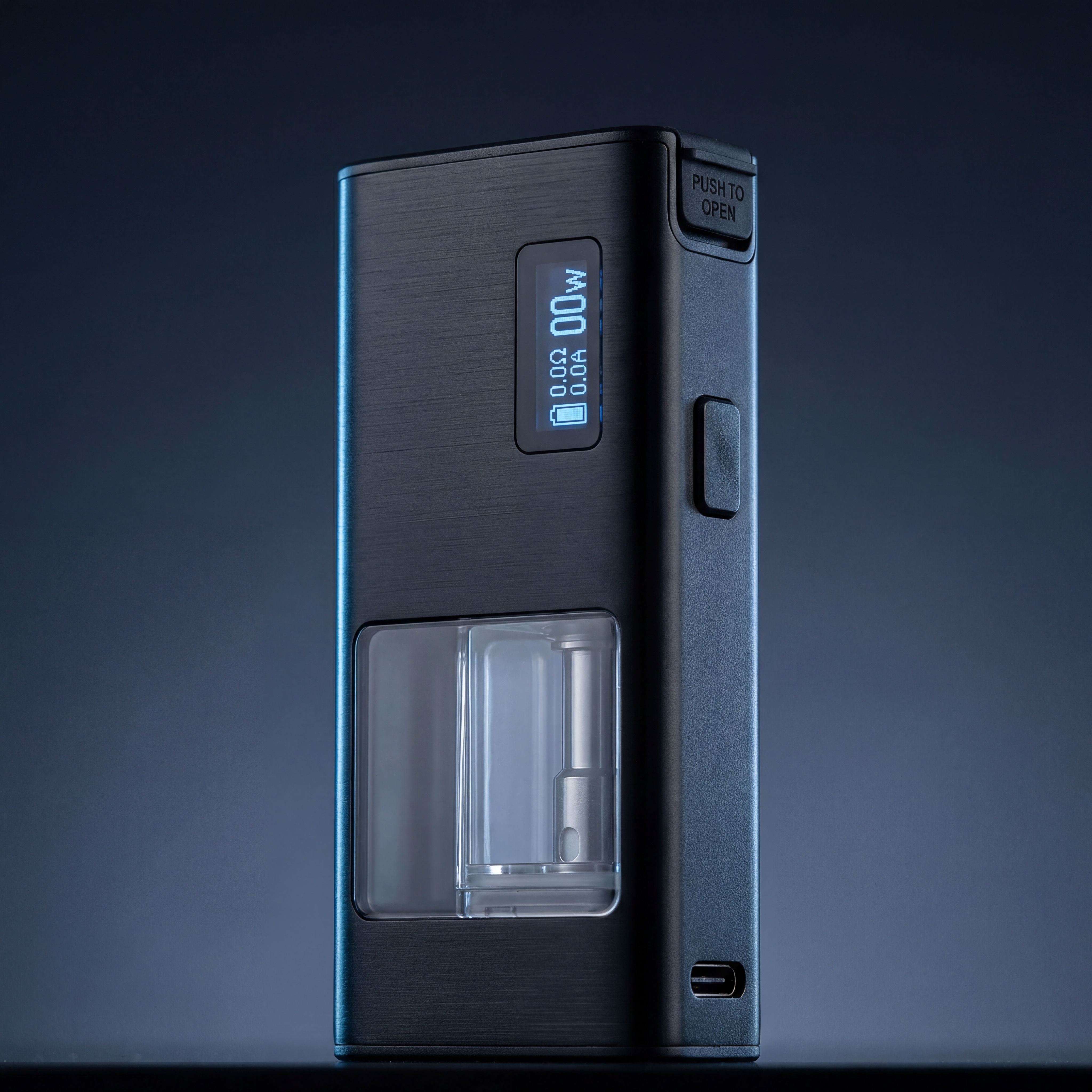 FLUX Open in Stealth Black